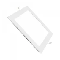 foco embutido led cuadrado 18w luz fria jie