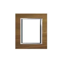 placa 3+3 modulos color madera - teca modelo axolute bticino ref ha4826ltk