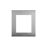 placa air 3+3 modulo color niquel satinado modelo living light bticino ref lnc4826nk