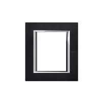 placa 3+3 modulos color piedra - pizarra modelo axolute bticino ref ha4826rlv
