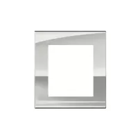 placa air 3+3 modulos color paladio modelo living light bticino ref lnc4826pl