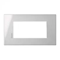 placa 4 mod air blanco opaco bticino ref hw4804aw