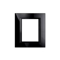 placa 3+3 modulos color nighter modelo axolute bticino ref ha4826vnb