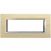 placa 6 modelos color fresno modelo axolute bticino ref ha4806lfr
