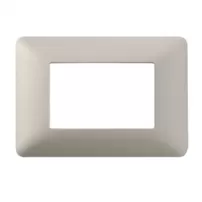 placa 4p titanio claro matix bticino ref am4804tc