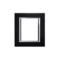 placa 3+3 modulos color antracita cepillado modelo axolute bticino ref ha4826xs