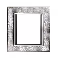 placa 3+3 mod. color cristal sw - axolute bticino ref ha4826swc