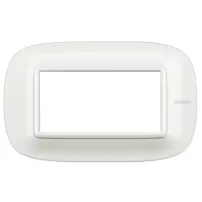 placa 4 mod. color blanco axolute bticino ref hb4804hd