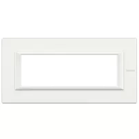 placa 6 mod. color blanco - axolute bticino ref ha4806hd