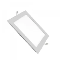 panel led embutido 15w jie cuadrado luz fria
