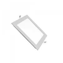 foco embutido led cuadrado 12w luz calida