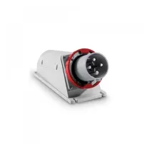 enchufe macho industrial sobrepuesto 3p+t 63amp - scame