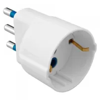 adaptador schuko 2p+t 16/16a bco 250v 28410 gewiss ref gw28410