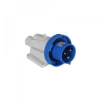 enchufe macho sobrepuesto 90g 2p+t 32a 250v 6h az ip67 gewiss ref gw60437