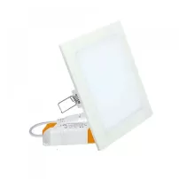 foco embutido led cuadrado 6w luz fria