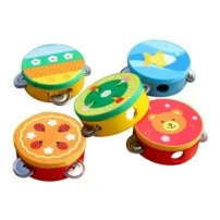 pandero musical instrumento musical niños y niñas artidix