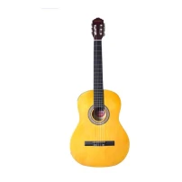guitarra scorpión de niño 34 pulg amarillo pa-g2-e2