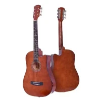 guitarra chelldee cutaway 41 pulg café pa-g2-e3