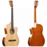 guitarra deviser cutawey color natural 40pulg