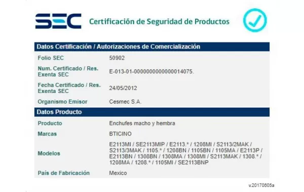 Enchufe Triple Embutido Modus Blanco 10a 250v Ref 1308bn