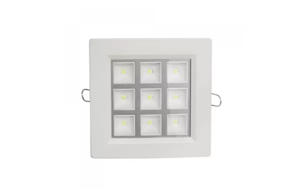 Foco Led Embutido 9w Cuadrado