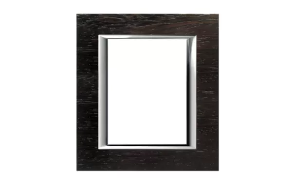 Placa 3+3 Modelo Color Madera - Wenge Modelo Axolute Bticino Ref Ha4826lwe