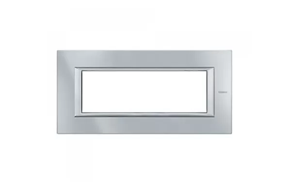 Placa 6 Modulos Color Tech Modelo Axolute Bticino Ref Ha4806hc
