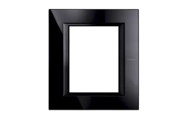 Placa 3+3 Modulos Color Nighter Modelo Axolute Bticino Ref Ha4826vnb