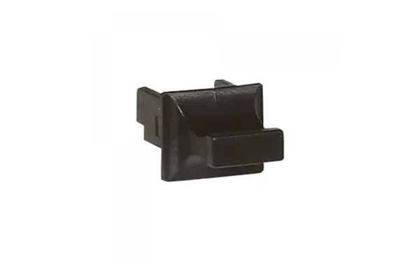 Obturador 12 Tomas Rj45 Negro - Legrand Ref 051741
