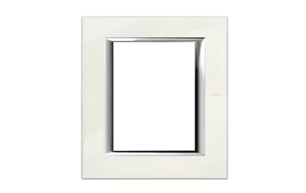 Placa 3+3 Color Blanco Limoges Bticino Ref Ha4826bg