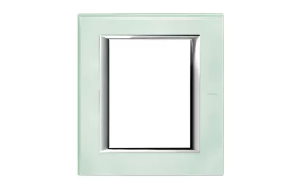 Placa 3+3 Moduloscolor Kristall Modelo Axolute Bticino Ref Ha4826vka