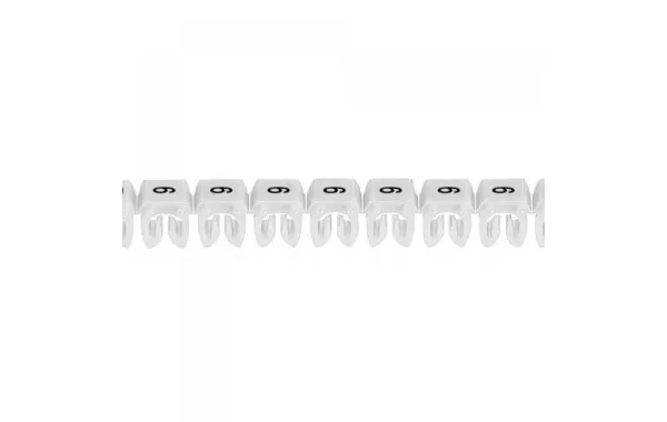 Cab3 Numero 9 0,5-1,5 Mm2 Blanco - Legrand Ref 038219