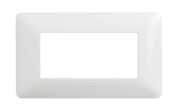 Placa 4p Blanco Matix - Bticino Ref Am4804bn