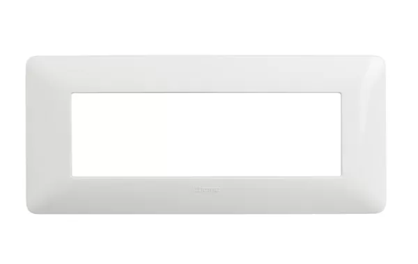 Placa 6p Blanco Matix Bticino Ref Am4806bn