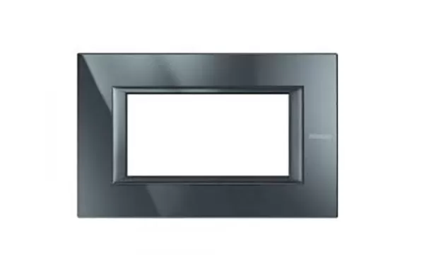 Placa 4 Moduld Color Antracita Modelo Axolute Bticino Ref Ha4804hs
