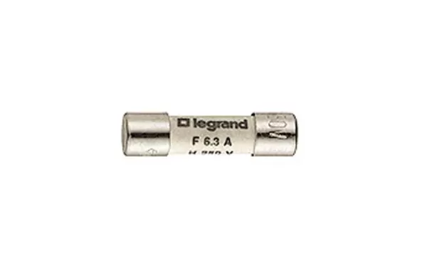 Fusible 5x20 Rapido 6,3a/250v/1ka Legrand Ref 010263