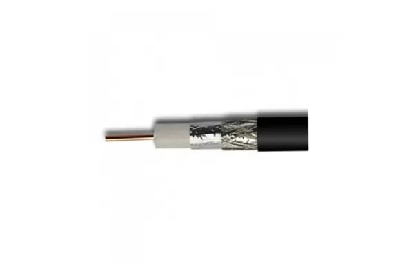 Cable Coaxial Negro Rg-6
