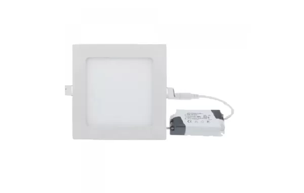 Foco Led Embutido 12w Jie Cuadrado Luz Fria