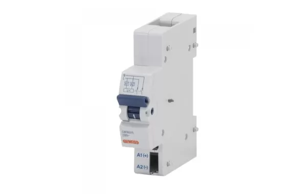 Rele Disparo 110-125v Dc/110-415vac 1modulo Gewiss Ref Gw96012
