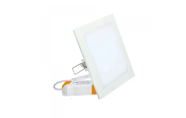 Foco Embutido Led Cuadrado 6w Luz Fria