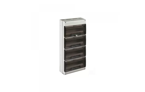 Tablero Plastico Sobrepuesto 64 Circuitos-ip66 700x328x140 Scame