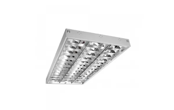 Equipo Alta Eficiencia 3x18w 120x60cm Embutido