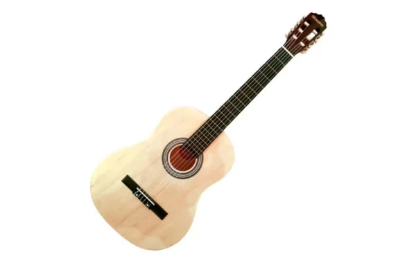 Guitarra Clásica Scorpion 39pulg Natural Con Funda Pa-g2-e1