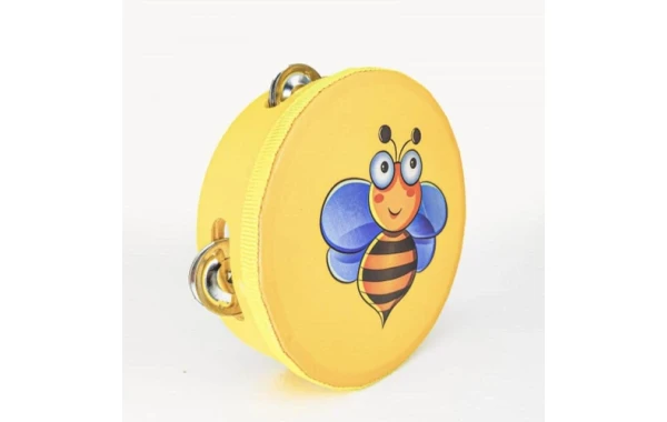 Pandero Musical Infantil De Abeja Pb-c8