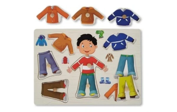 Puzzle Niño Vestimenta