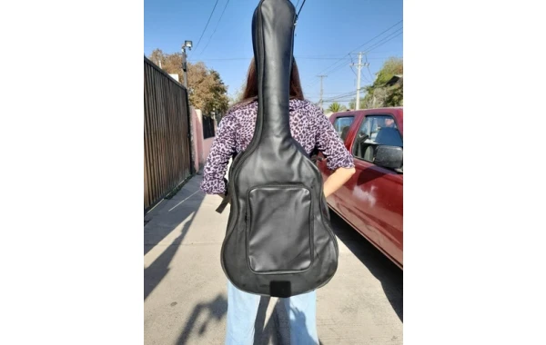 Estuche Para Guitarra Cuerina, 39 Pulgadas Todoaudio