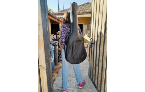 Estuche Para Guitarra Cuerina, 39 Pulgadas Todoaudio