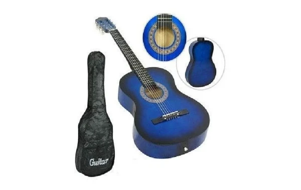 Guitarra Para Niña O Niño Rosada: Desde 3 A 8 Años Aprox