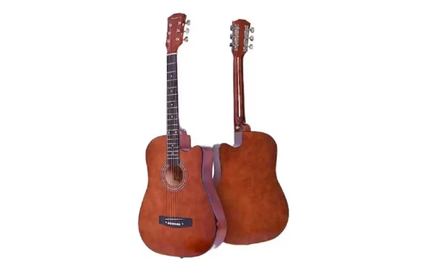 Guitarra Chelldee Cutaway 41 Pulg Café Pa-g2-e3