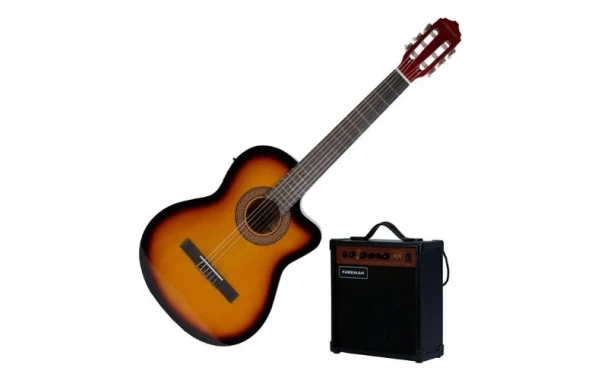 Guitarra Electroacústica Freeman Frcg44ceq Pack